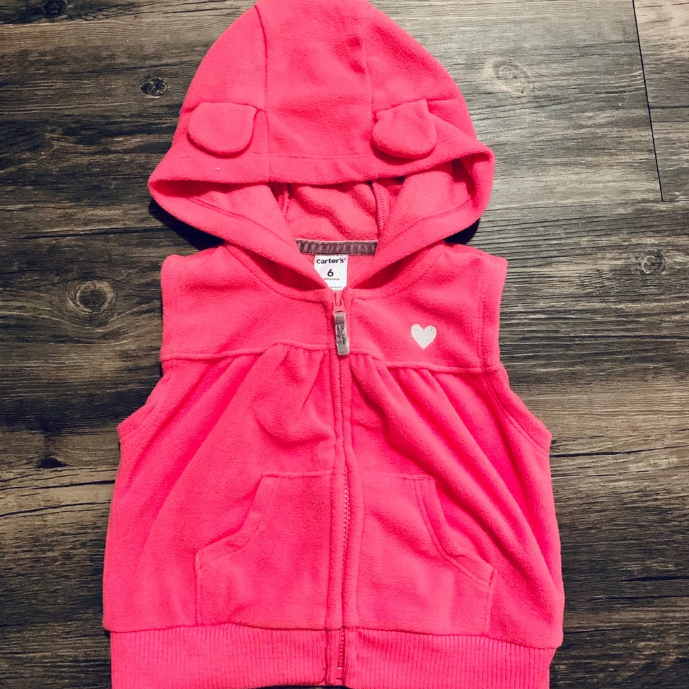 Carter’s baby girl vest